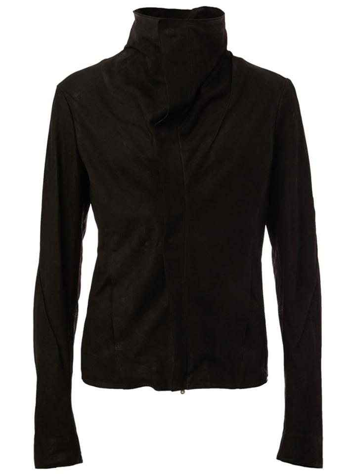 Lost & Found Ria Dunn Oversized Collar Jacket - Black