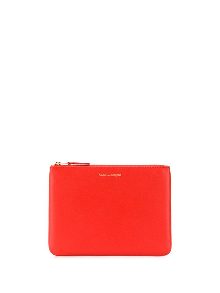 Comme Des Garçons Wallet Classic Zipped Wallet - Orange