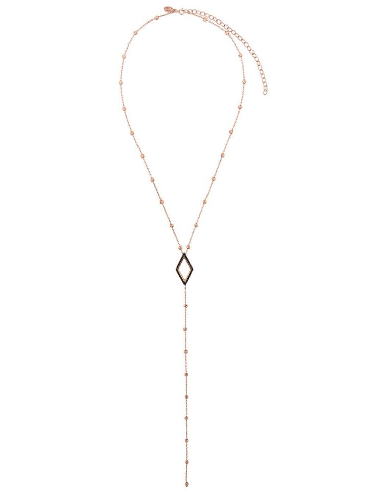 Maha Lozi Zen Necklace - Pink
