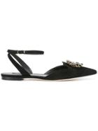 Dolce & Gabbana Bellucci Ballerina Shoes - Black