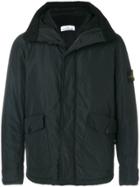 Stone Island Logo Patch Jacket - Black