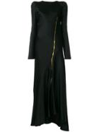 Haider Ackermann Flared Long Length Dress - Black