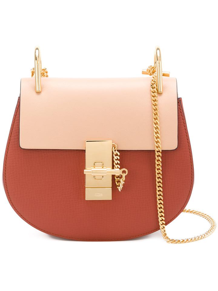 Chloé - Drew Shoulder Bag - Women - Leather - One Size, Red, Leather