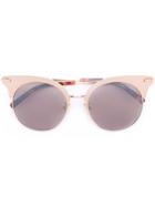 Boucheron Cat Eye Sunglasses - Metallic
