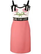 Gucci Blind For Love Dress - Pink & Purple