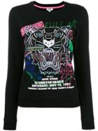 Kenzo Graphic Print Sweatshirt - Black