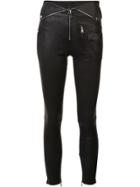 Rta Leather Trousers - Black