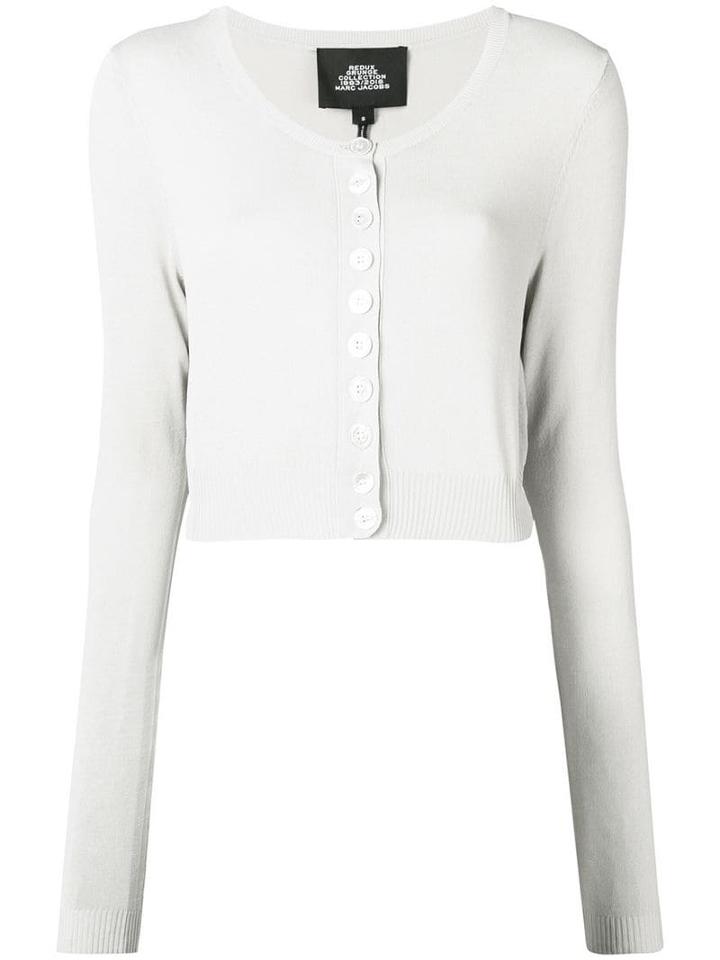 Marc Jacobs Cropped Cardigan - Neutrals