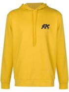 A.p.c. Logo Print Hoodie - Yellow & Orange