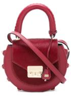 Salar Mini Round Tote, Women's, Red