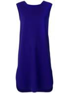 Max Mara Sleeveless Shift Dress - Blue