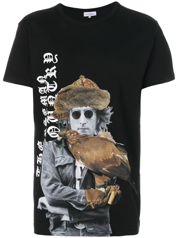 Les Benjamins Printed T-shirt - Black