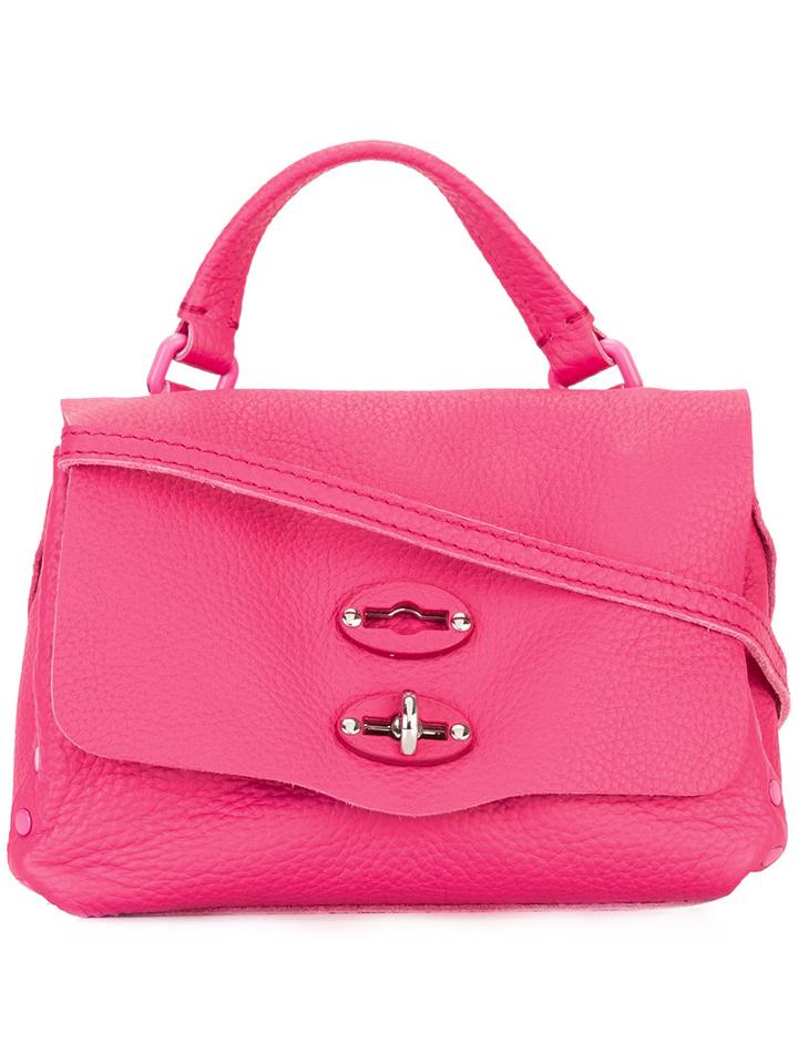 Zanellato Baby Pura Cross Body Bag, Women's, Pink/purple, Leather/metal (other)