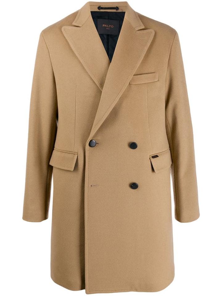 Paltò Gregorio Wool Coat - Brown