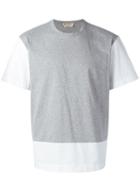 Marni Two Tone T-shirt, Men's, Size: 52, Grey, Cotton