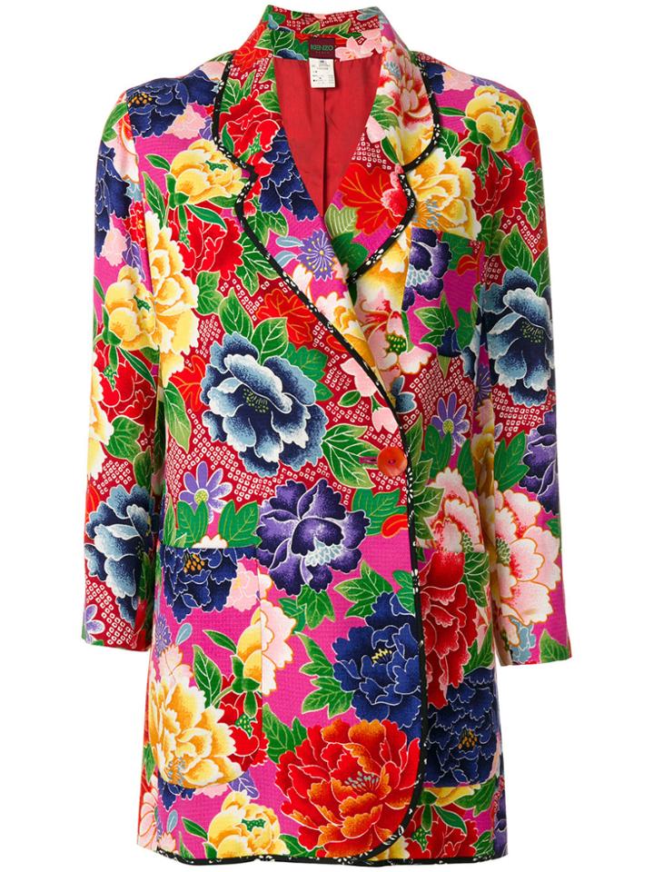 Kenzo Vintage Floral Print Jacket - Multicolour