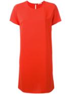 P.a.r.o.s.h. - Plain T-shirt Dress - Women - Polyester - Xl, Women's, Red, Polyester