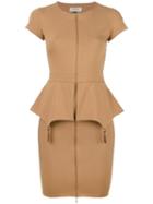 Murmur 'fold' Dress, Women's, Size: 40, Brown, Viscose/rayon/nylon/spandex/elastane