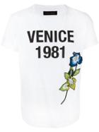 Christian Pellizzari Venice 1981 T-shirt, Men's, Size: 50, White, Cotton