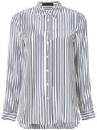 Jenni Kayne - Candy-stripe Shirt - Women - Silk - S, White, Silk