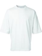 Auralee Plain T-shirt, Men's, Size: 5, Green, Cotton
