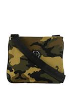 Philipp Plein Camouflage Print Crossbody Bag - Green
