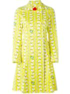 Ultràchic Chicken Print Trench Coat