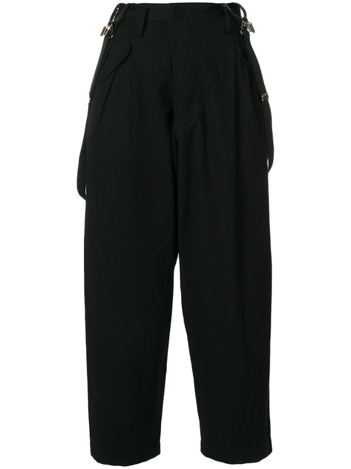 Msgm Tailored Culottes - Brown
