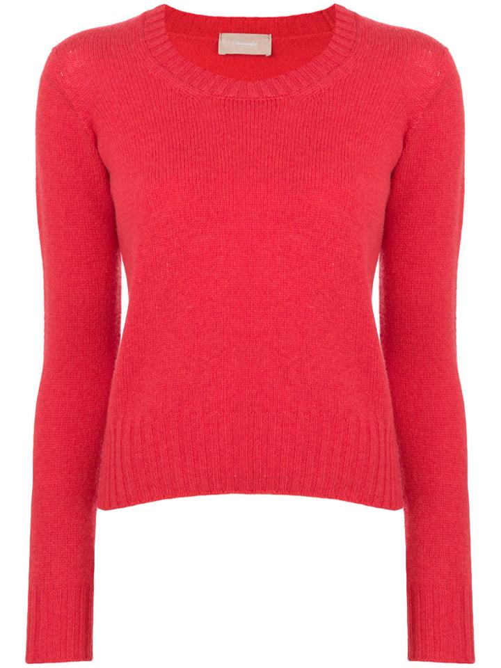Drumohr Fine-knit Sweater - Red