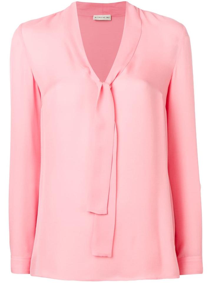 Etro Crepe Blouse - Pink