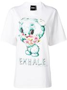 Pam Perks And Mini Teddy Bear T-shirt - White