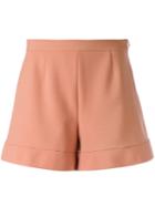 Red Valentino - Tailored Shorts - Women - Polyester/spandex/elastane/viscose - 40, Pink/purple, Polyester/spandex/elastane/viscose