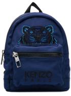 Kenzo Embroidered Backpack - Blue