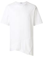 Chalayan Triangle Fold Detail T-shirt - White