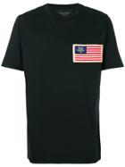 Mr & Mrs Italy Flag Patch T-shirt - Black