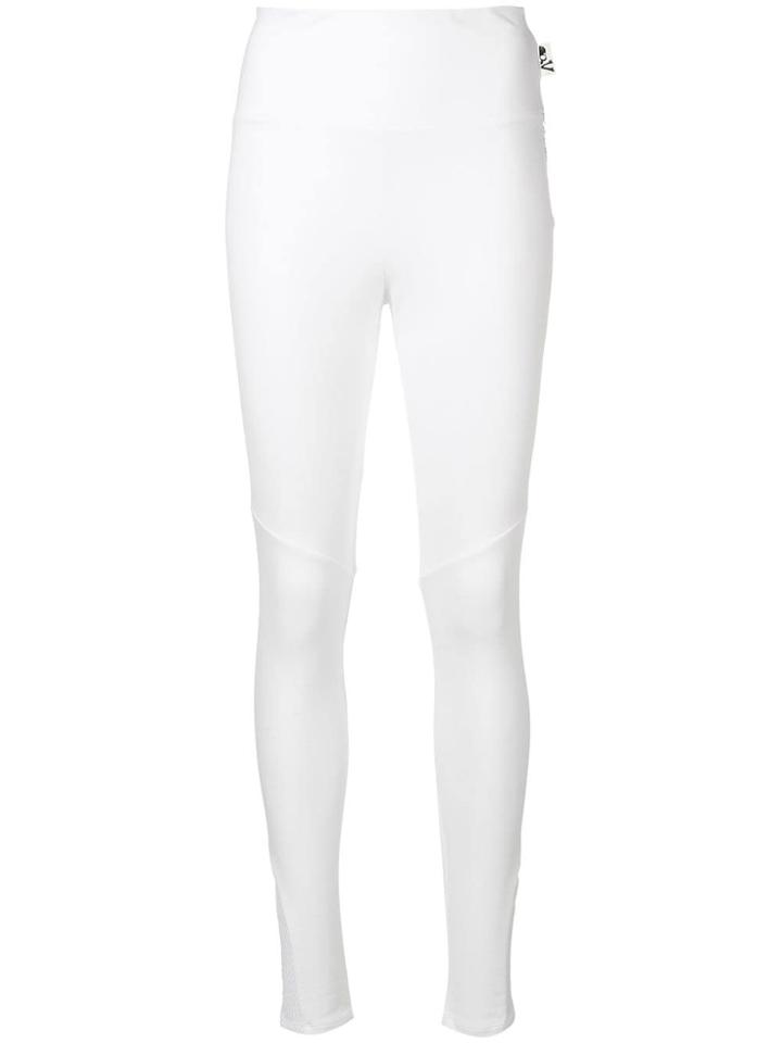 Philipp Plein Logo Leggings - White