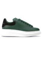 Alexander Mcqueen Low Top Flatform Sneakers - Green