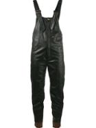 Chloé Biker Dungarees, Women's, Size: 38, Black, Leather/cotton/cupro