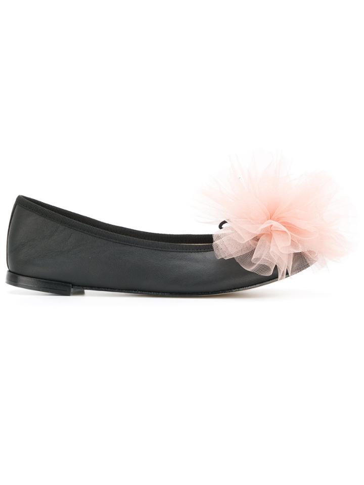 Repetto Slip-on Ballerina Pumps - Black