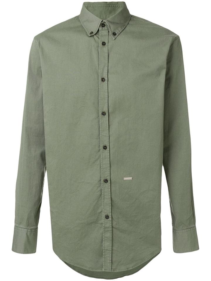 Dsquared2 Button-down Collar Shirt - Green