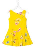 Lapin House Layered Ruffled Dress, Toddler Girl's, Size: 4 Yrs, White