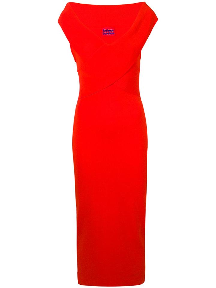 Solace London Cecile Dress - Red