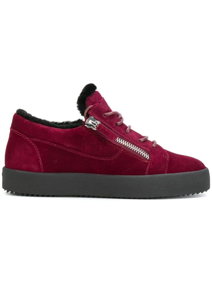 Giuseppe Zanotti Design Nicki Low-top Sneakers - Red