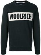 Woolrich Logo Sweatshirt - Blue