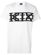 Ktz Logo Detail T-shirt, Men's, Size: Large, White, Cotton