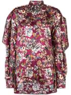 Y / Project Kaftan Shirt - Pink & Purple