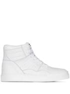 Balmain Keira Hi-top Sneakers - White