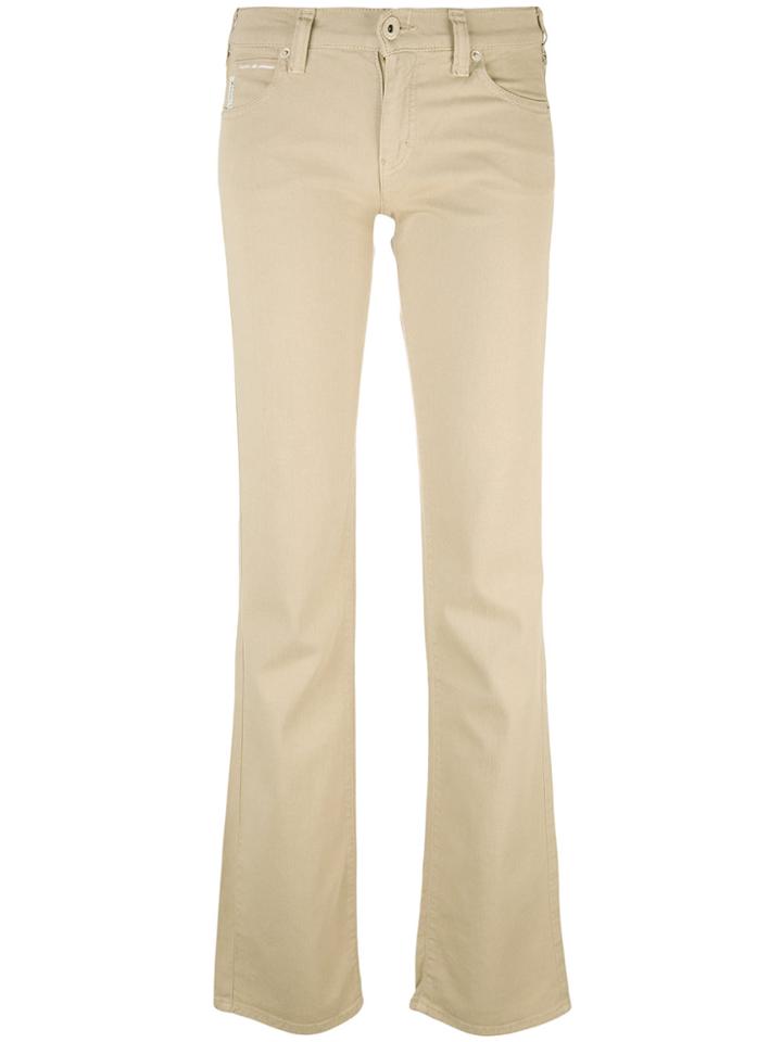 Armani Jeans Flared Jeans - Brown