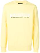 J.lindeberg Hurl C-neck Ring Loop Sweatshirt - Yellow