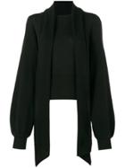 Chloé Tie Neck Sweater - Black